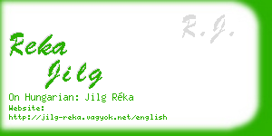 reka jilg business card